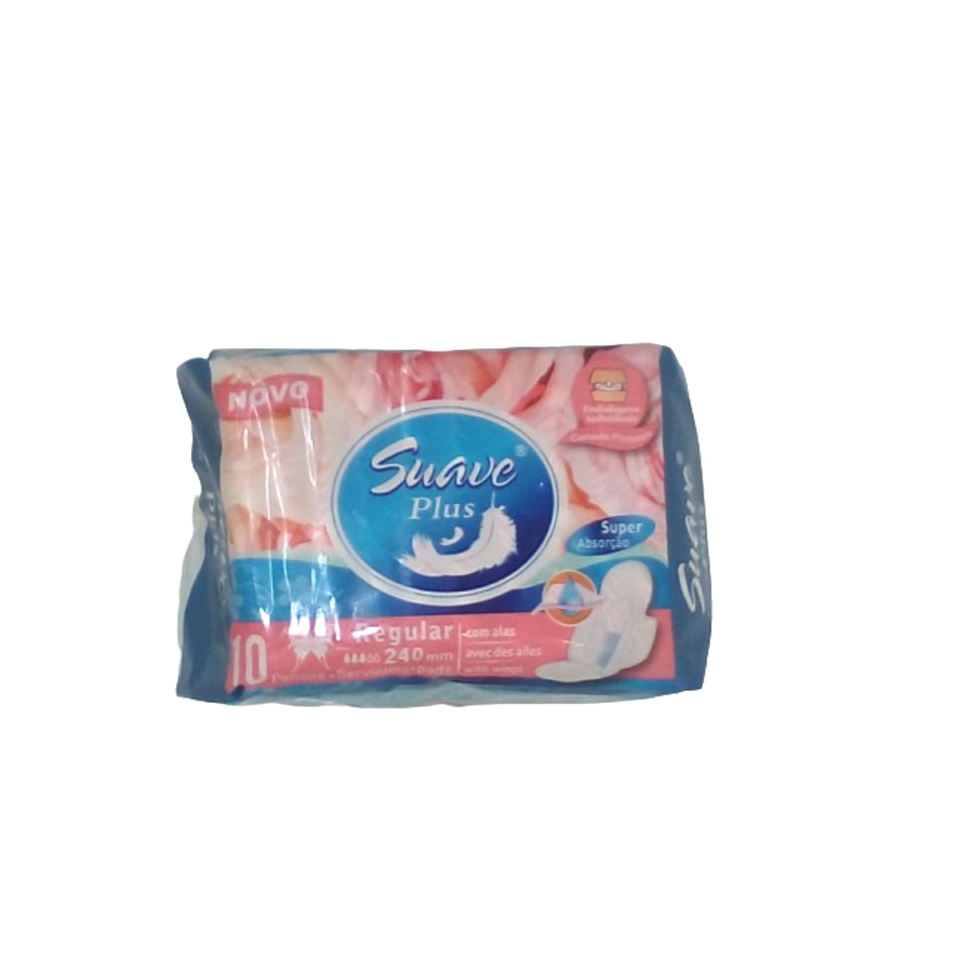 Penso higienico suave plus regular c/alas 10un