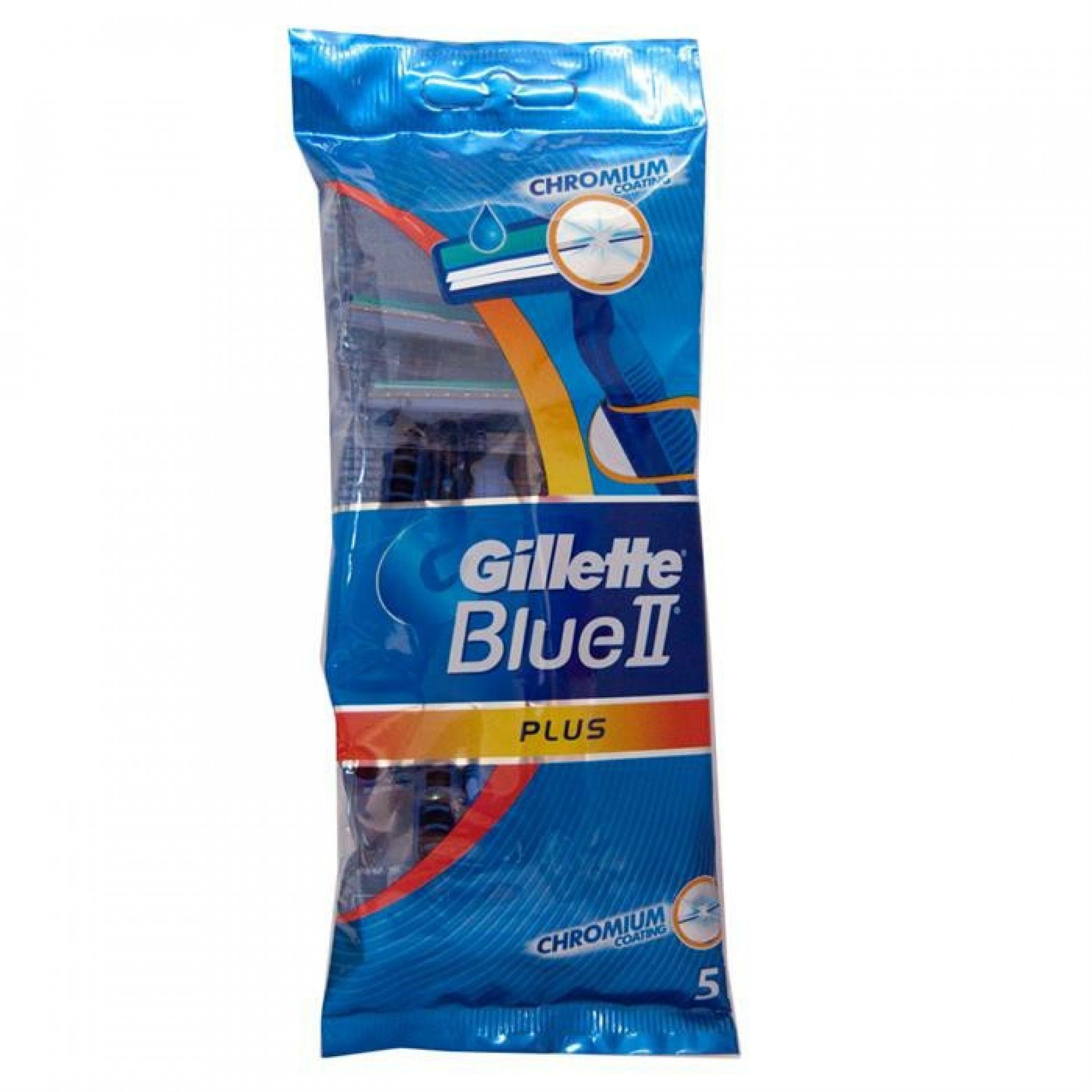 Gilete descartavel gillette blue ii plus 5un