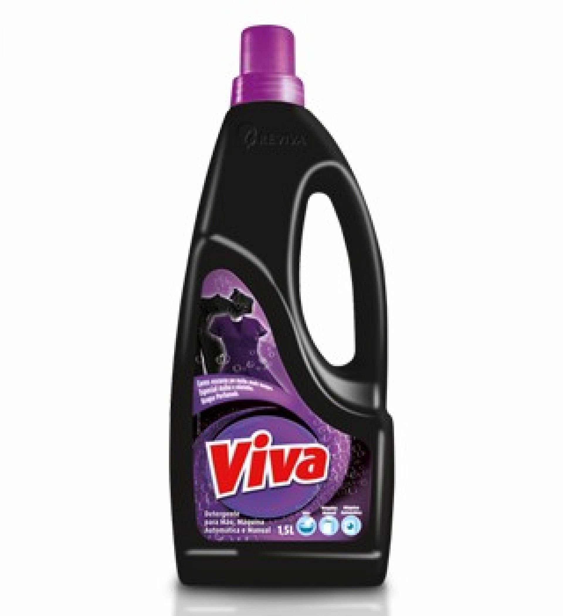 Deterg. roupa liquido maquina viva 1,5l r.escura