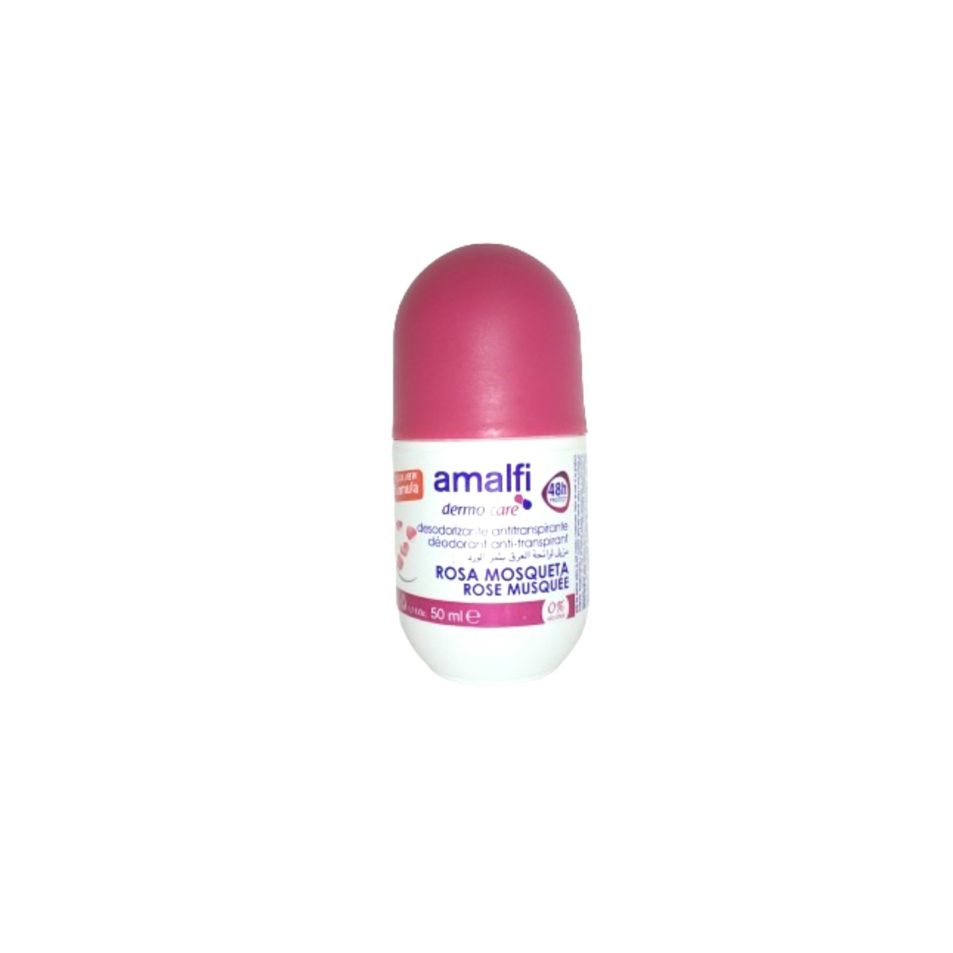 Desod.amalfi roll on 50ml rosa mosq.