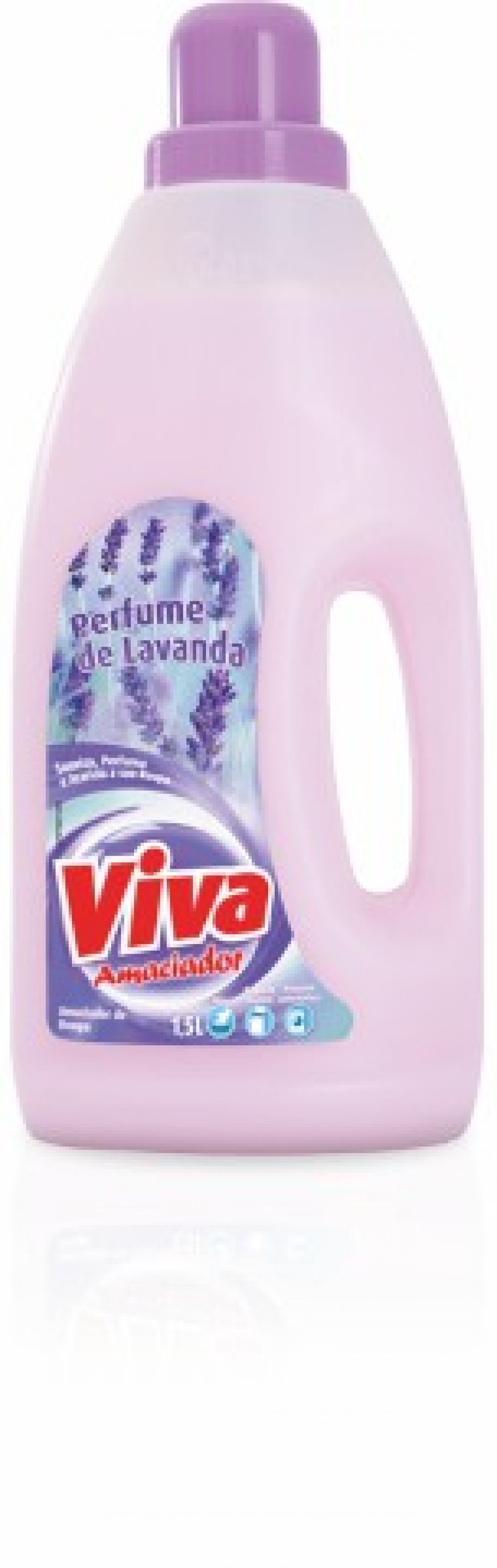 Amaciador roupa viva 1,5l lavanda