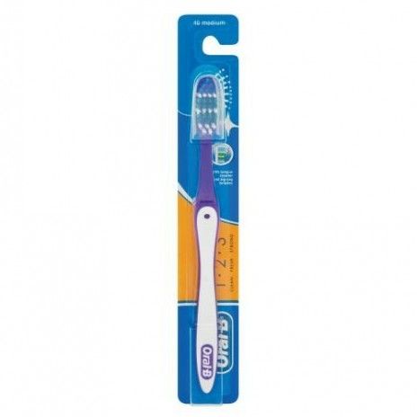 Escova dentes oral-b medium cassette