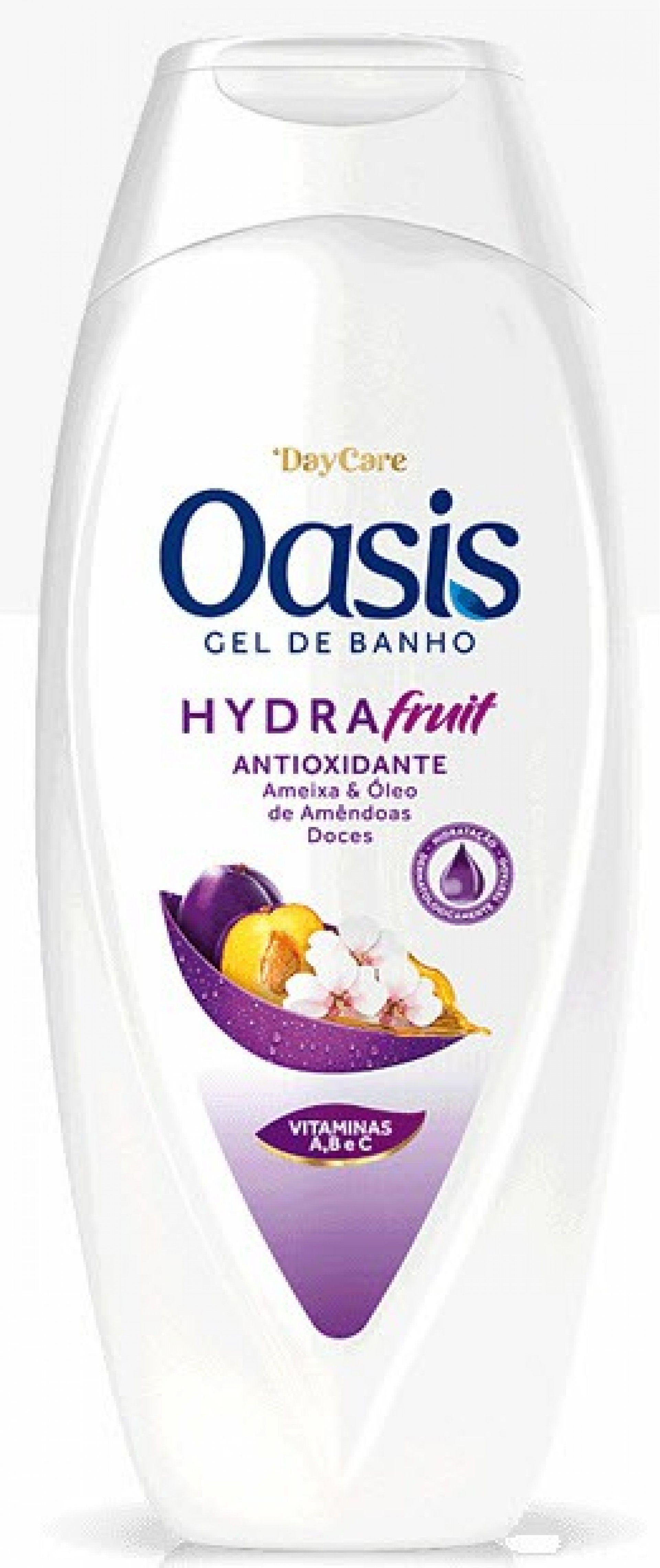 Gel banho oasis 500ml ameixa/oleo amendoas