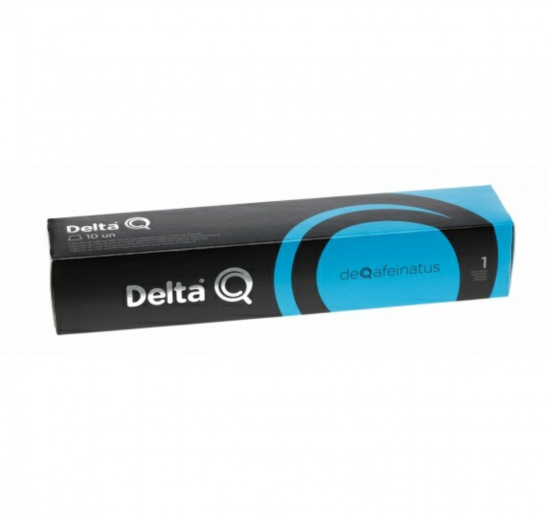 Cafe expresso delta q c/10 capsulas nº1 deqafeinatus