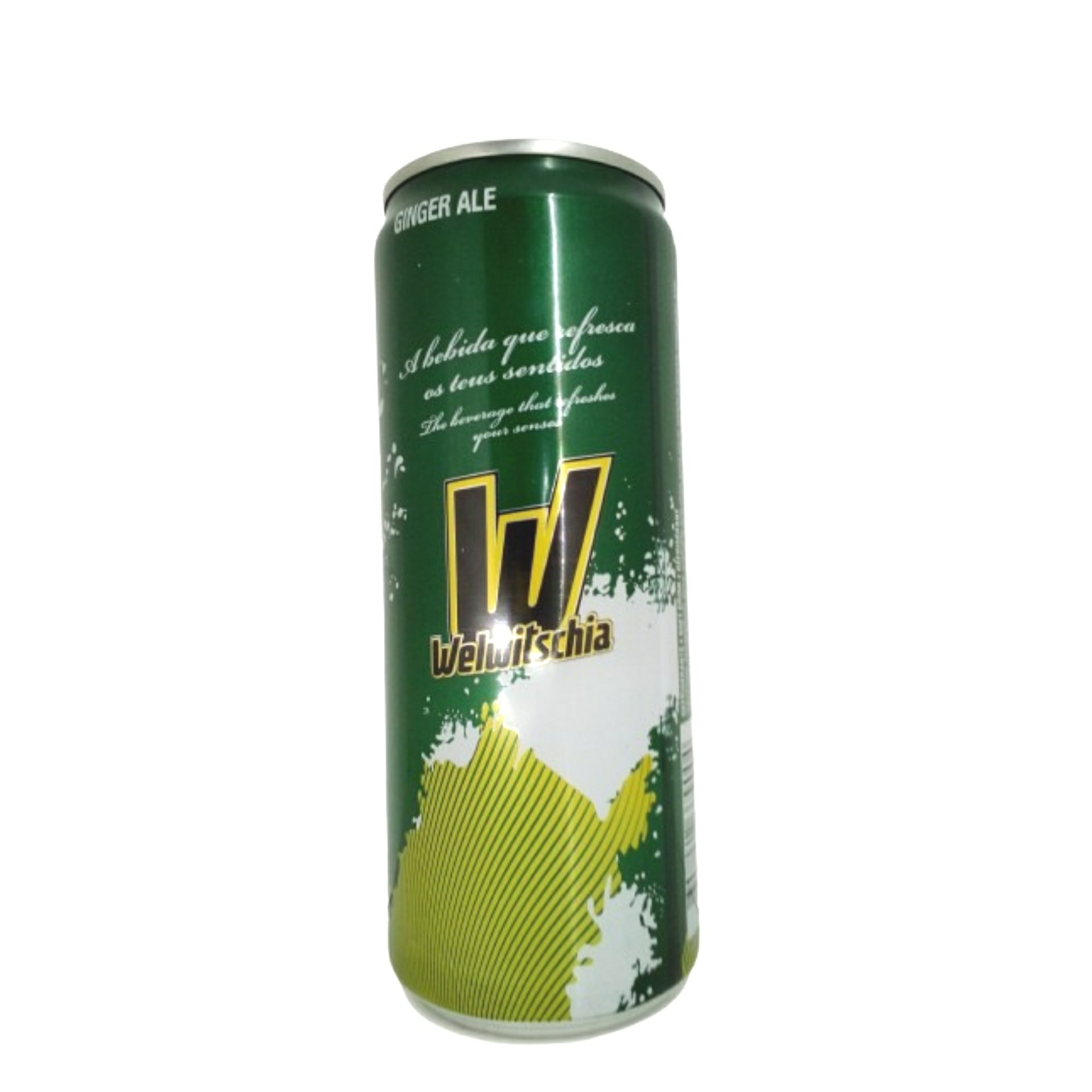 Refrig. ginger ale welwitschia lata 0,33l