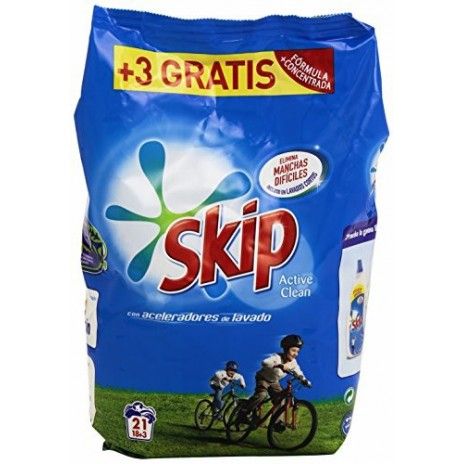 Deterg. roupa po skip 21d active clean Deterg. roupa po skip 21d active clean