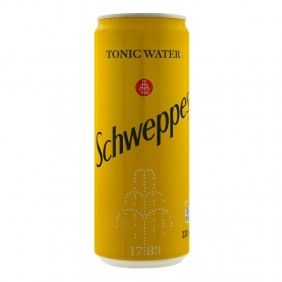 Agua tonica schweppes lata 0,33l