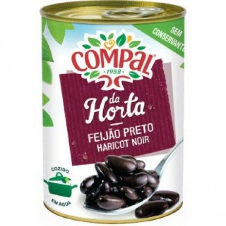 Feijao preto compal 410gr