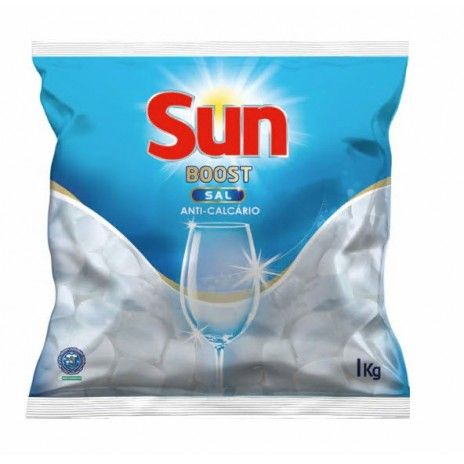 Deterg. anti-calcario maquina loiça c/sal sun 1kg