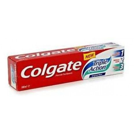 Dentifrico colgate 100ml triple action Dentifrico colgate 100ml triple action