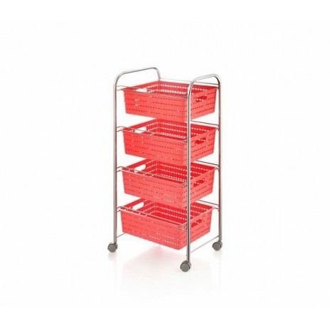 Cesto legumes inox 4 andares