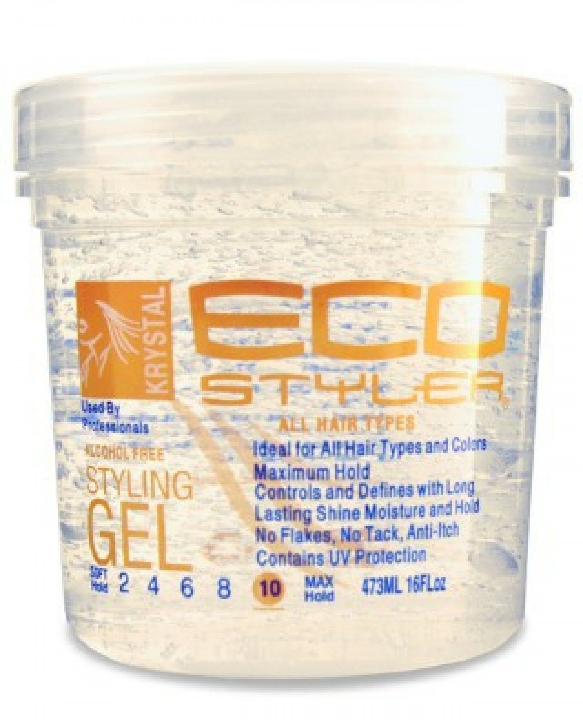 Gel p/cabelo eco styler 473ml krystal