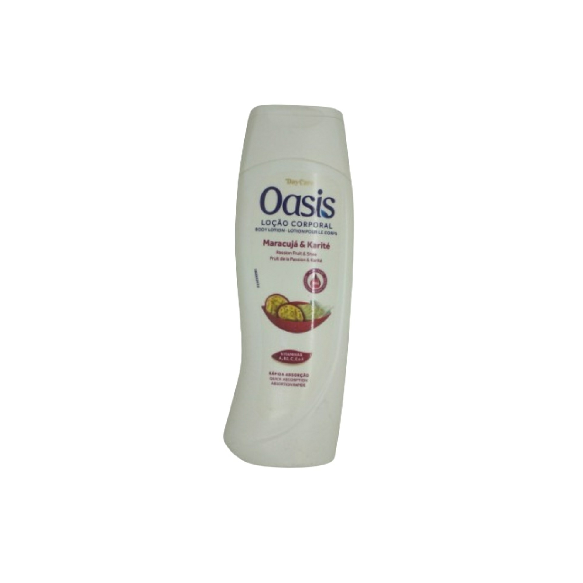 Locao corporal oasis 250ml maracuja