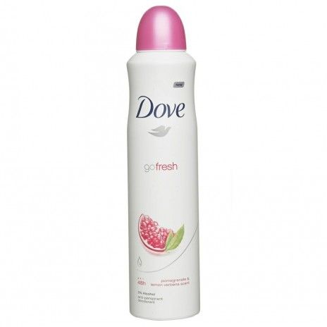 Desod. dove deo spray 250ml pomegranate