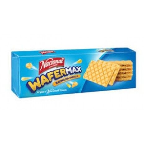 Bolacha wafermax nacional 125gr baunilha