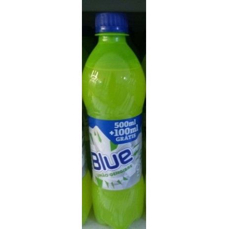 Refrig. blue pet 0,60l limao gengibre