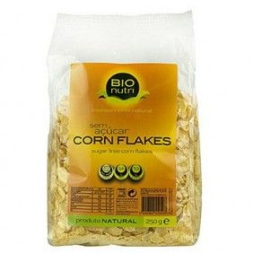 Cereais corn flakes s/acucar bionutri 250gr
