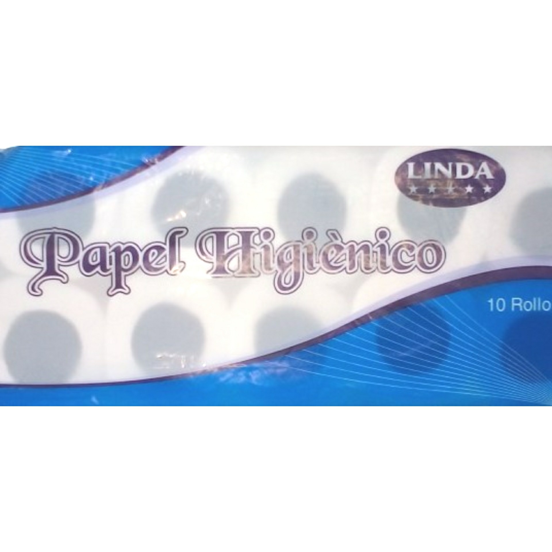 Papel higienico linda 10 rolos