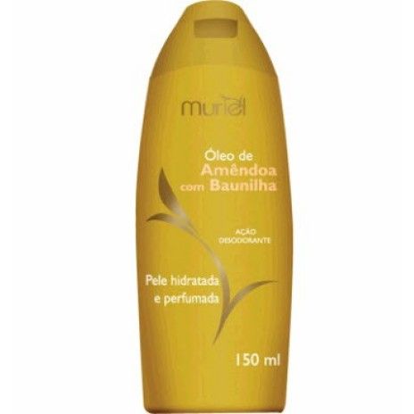 Oleo corporal muriel 150ml amendoas/baunilha
