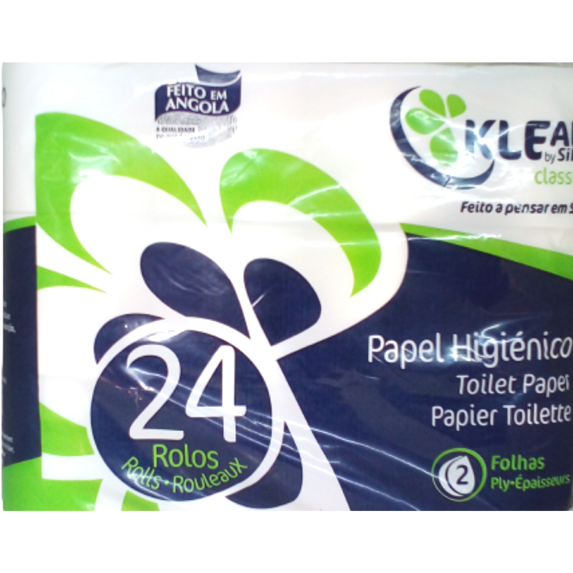 Papel higienico klean classic 24rolos
