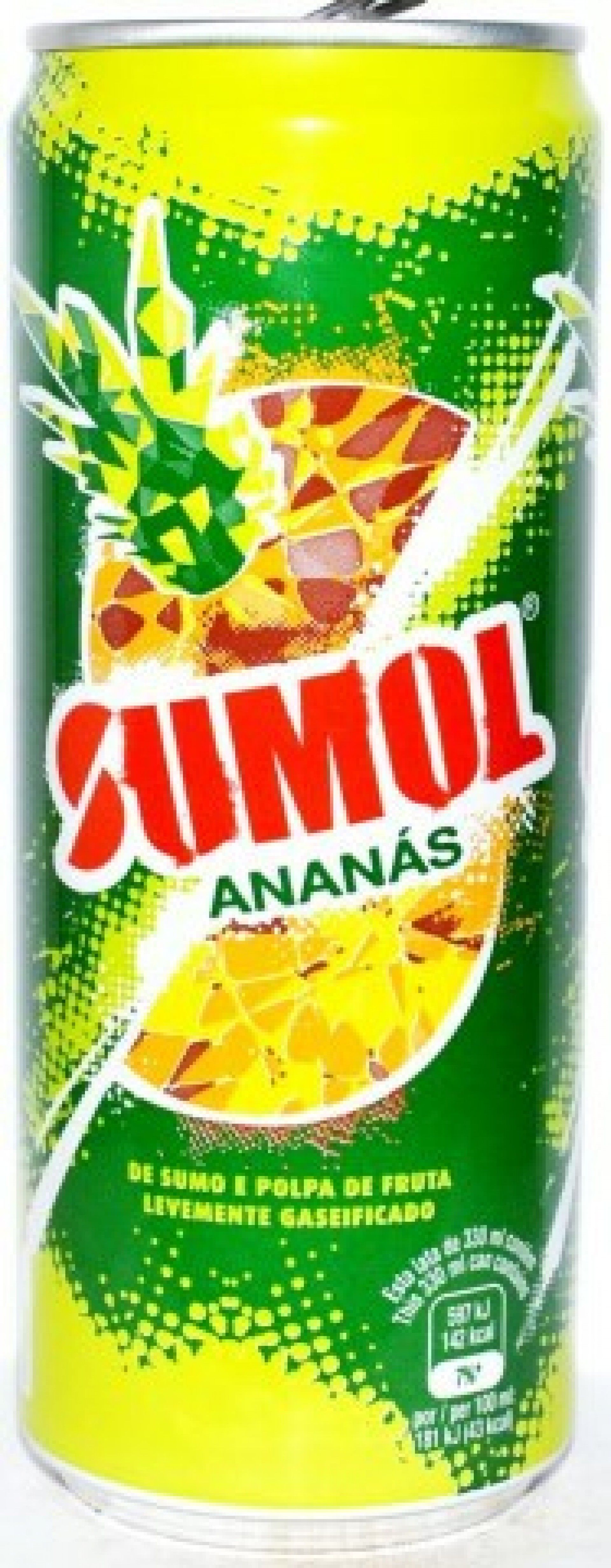 Refrig. sumol lata 0,33l ananas