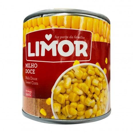 Milho doce limor 340gr