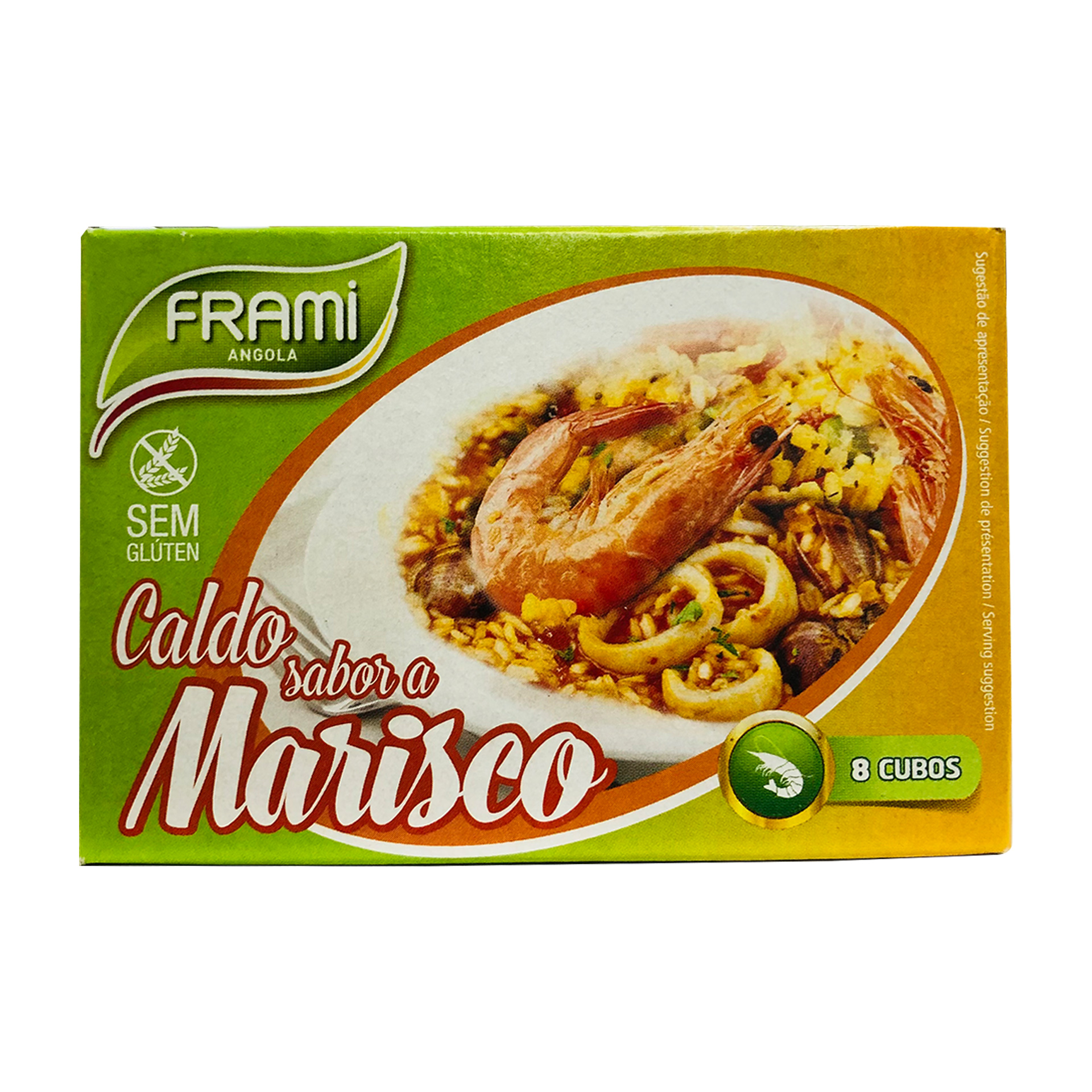 Caldo marisco frami 8 cubos