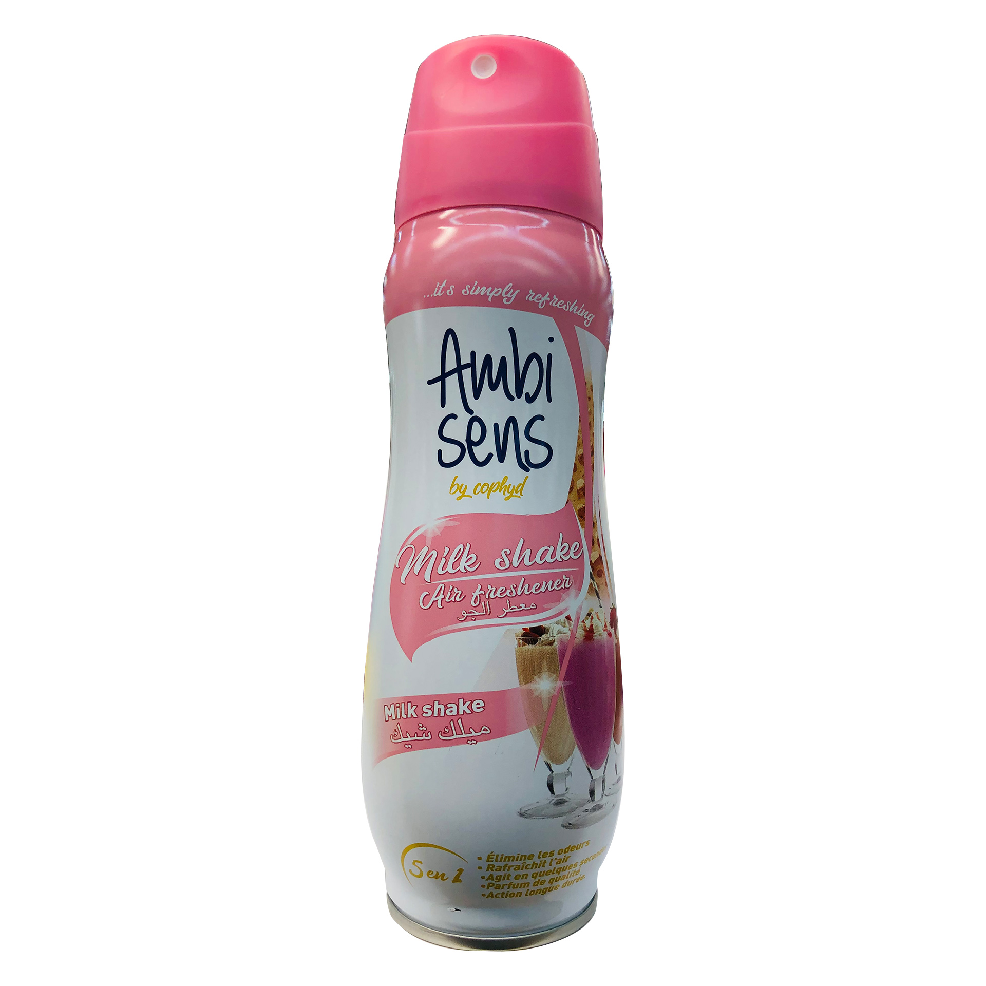 Ambientador ambi sens 300ml milk shake