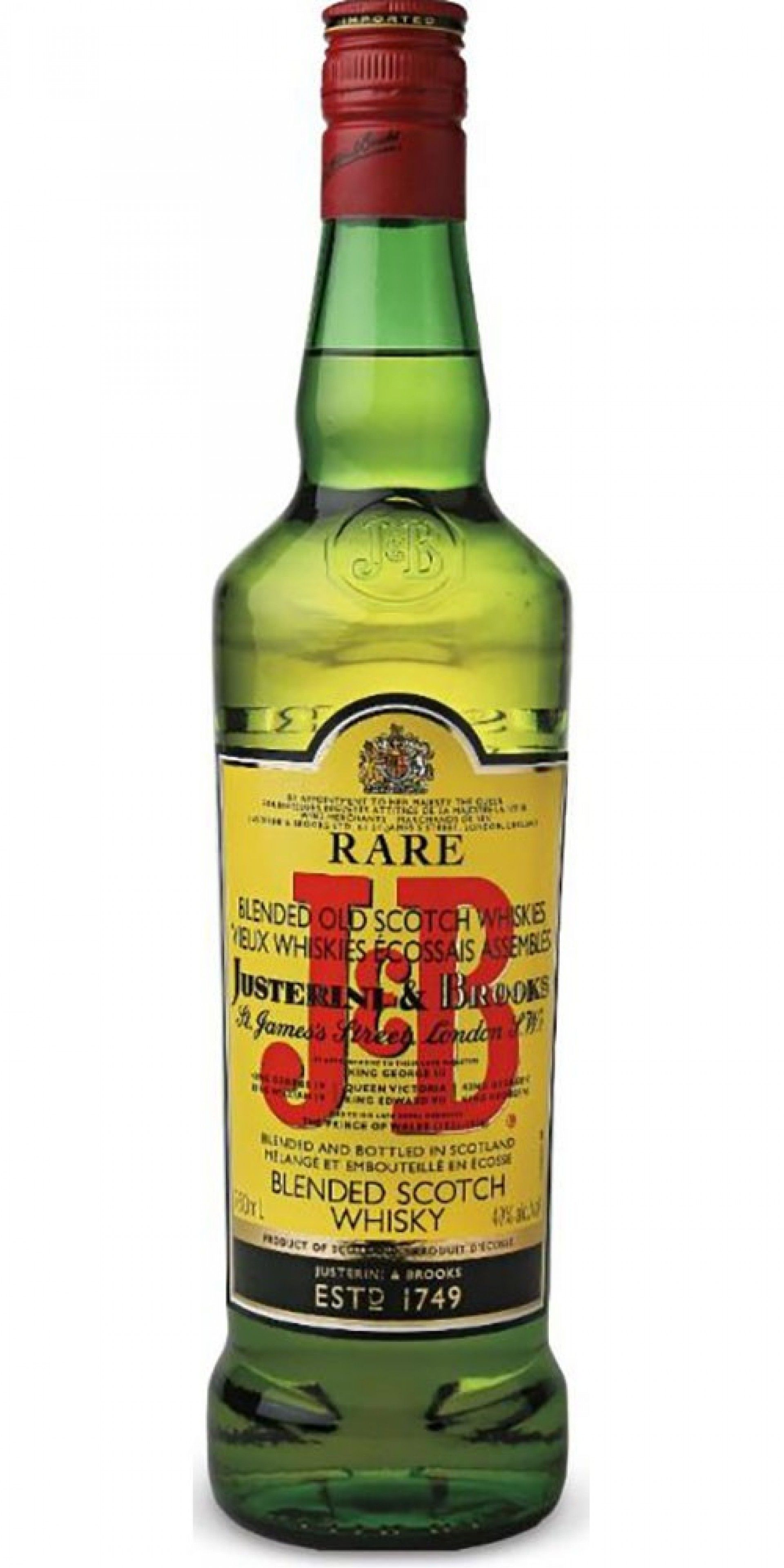 Whisque j&b rare 0,75l