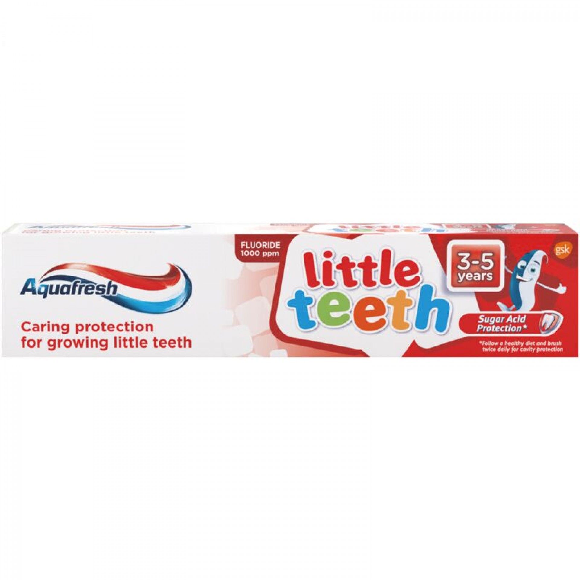 Dentifrico aquafresh little teeth 3-5 50ml