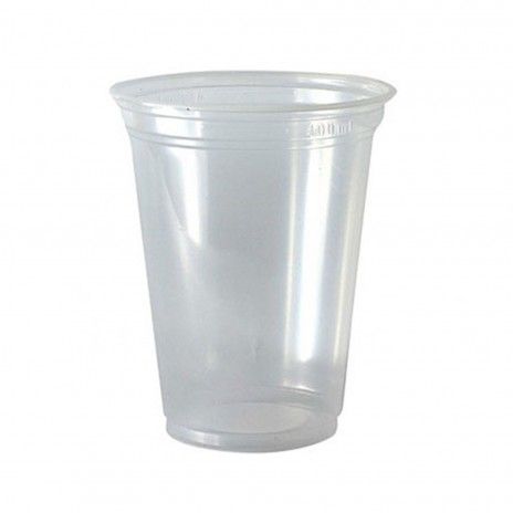 Copo descartavel 350ml transparente