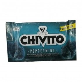 Pastilha elastica chivito 5un peppermint