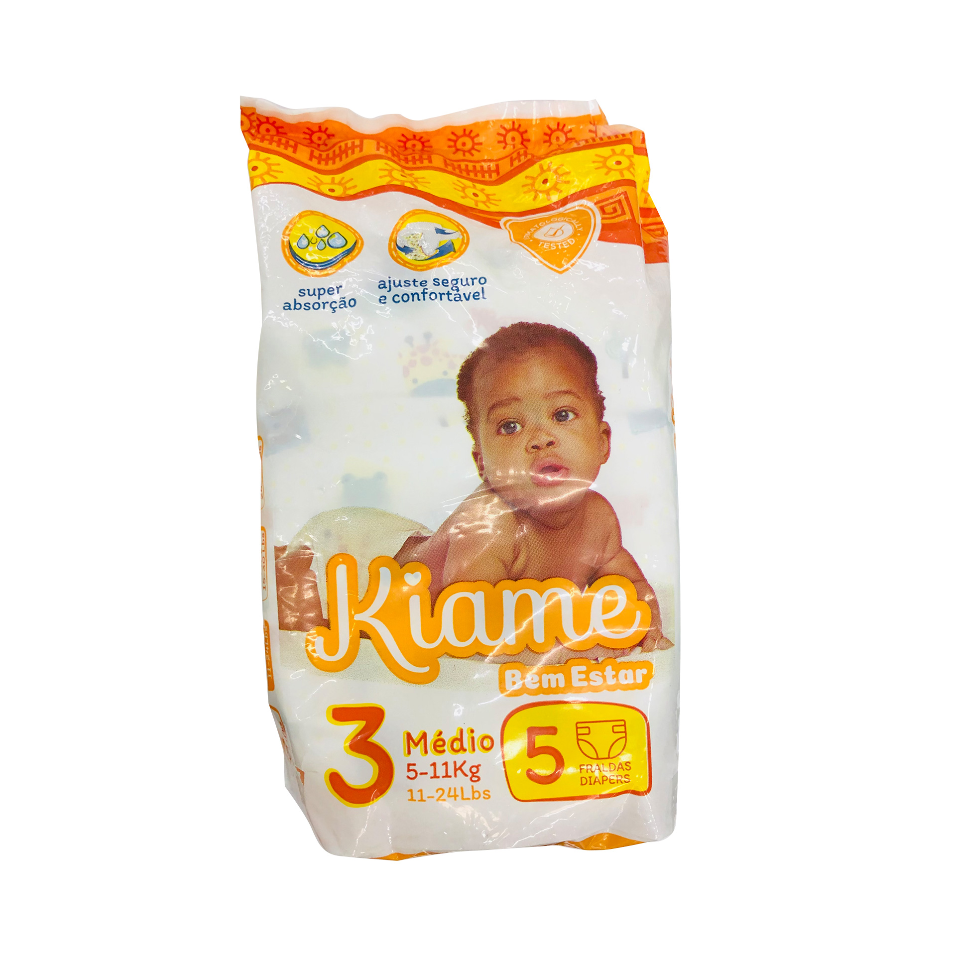Fraldas kiame bem estar t3 5un