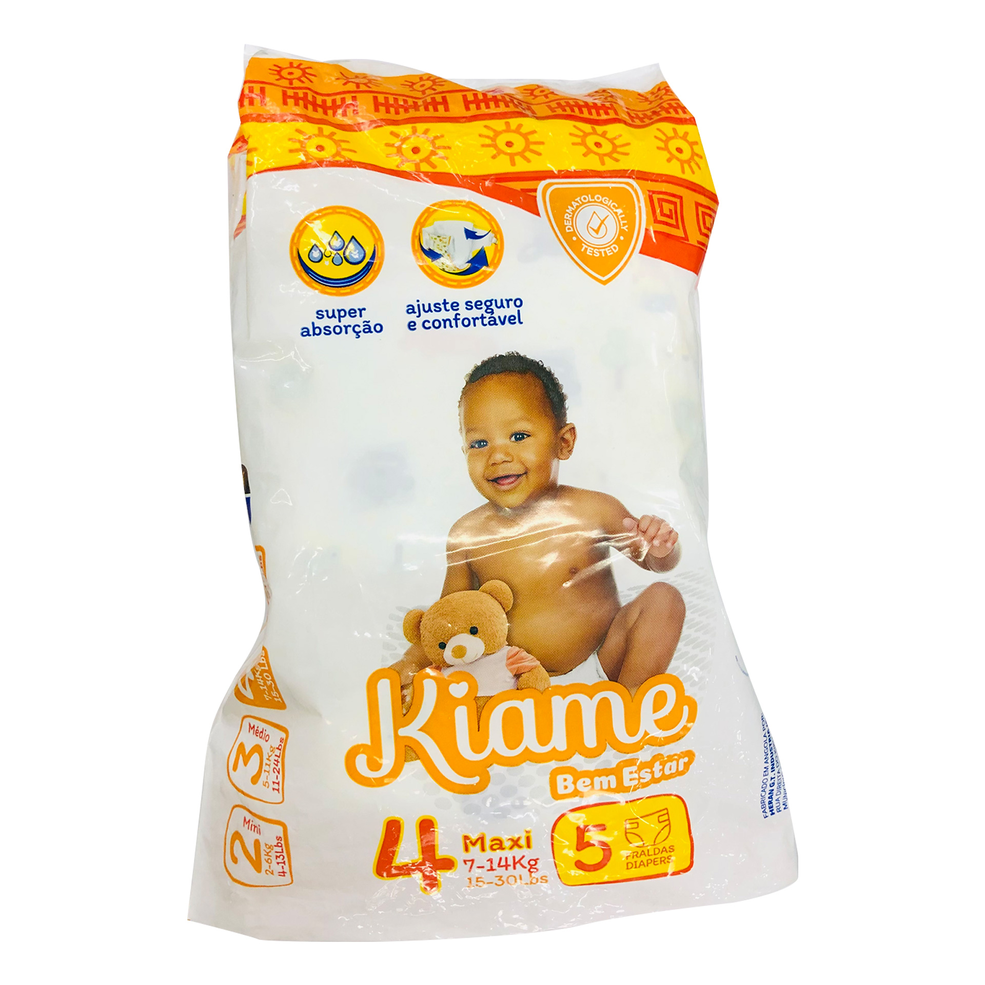 Fraldas kiame bem estar t4 5un