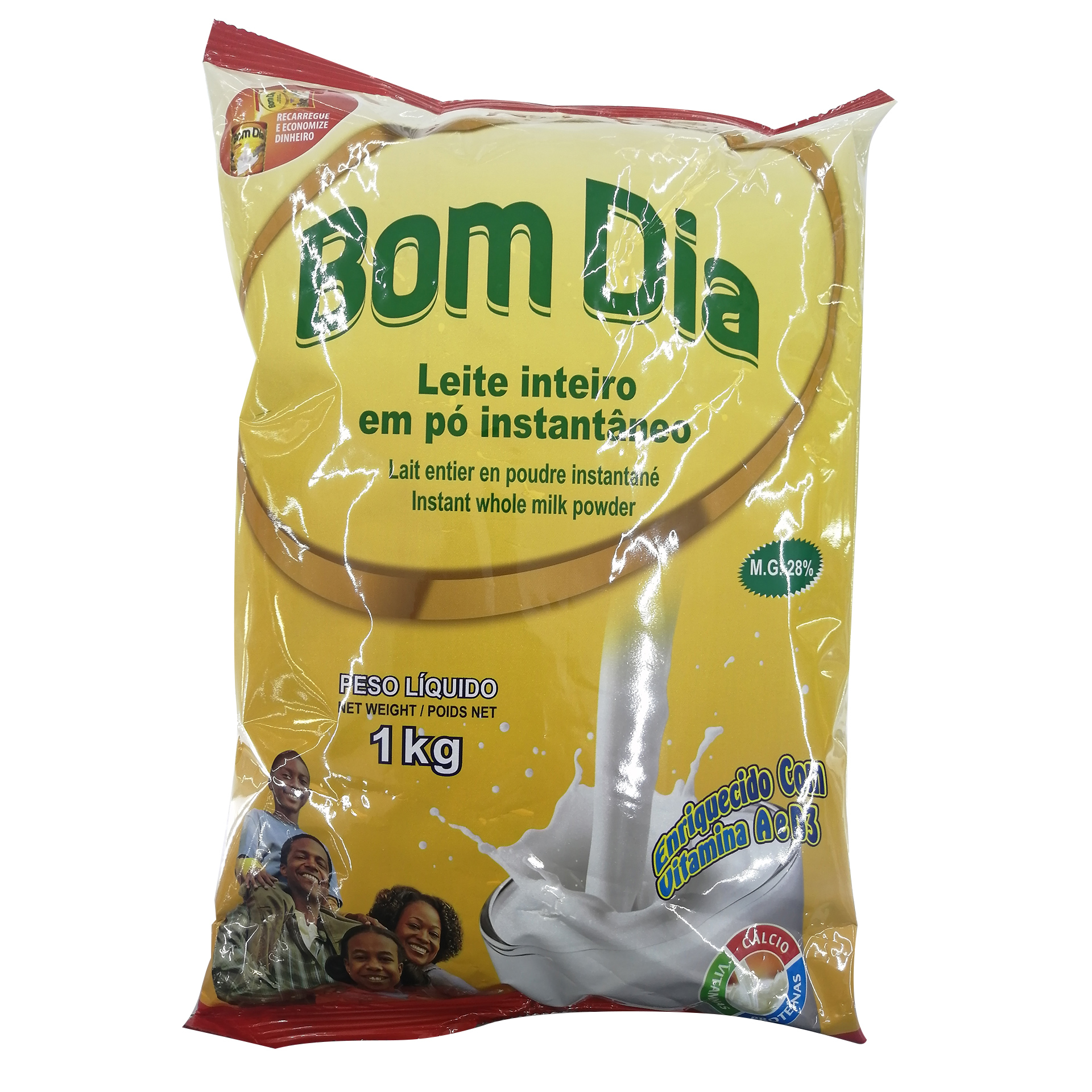 Leite em po bom dia powder sachet 1kg