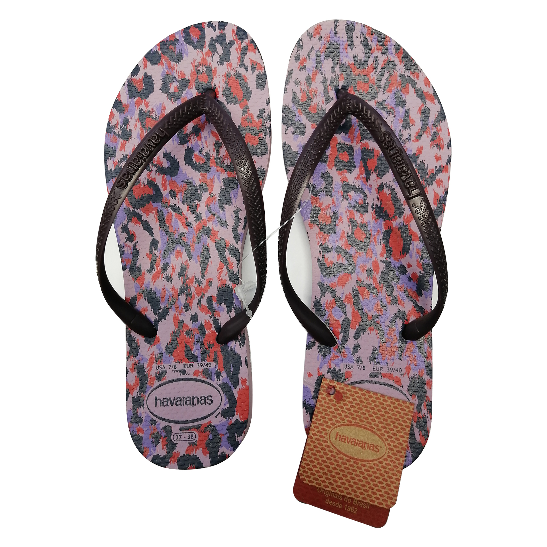 Chinelos senhora havaianas slim animals