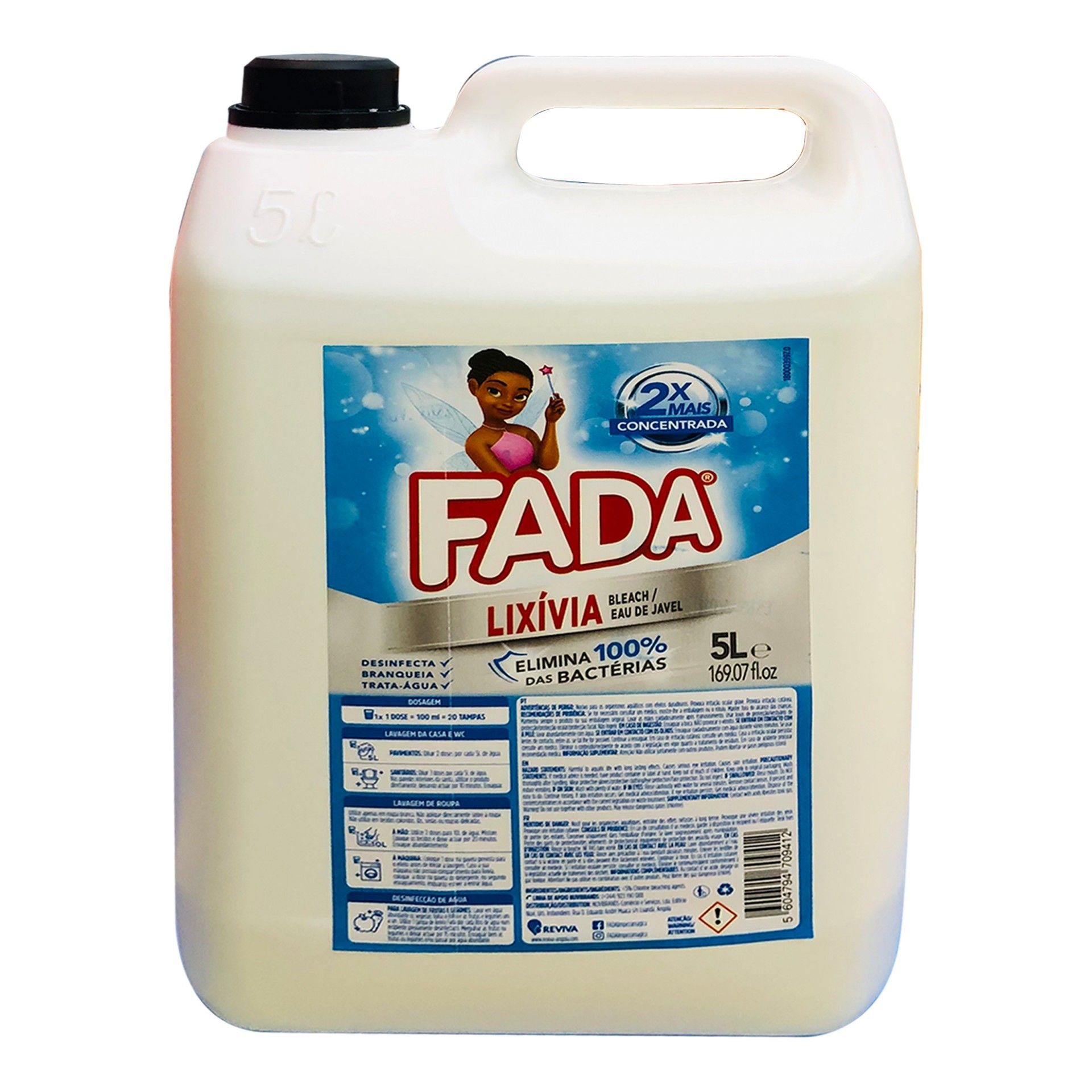Lixivia fada classica 5l