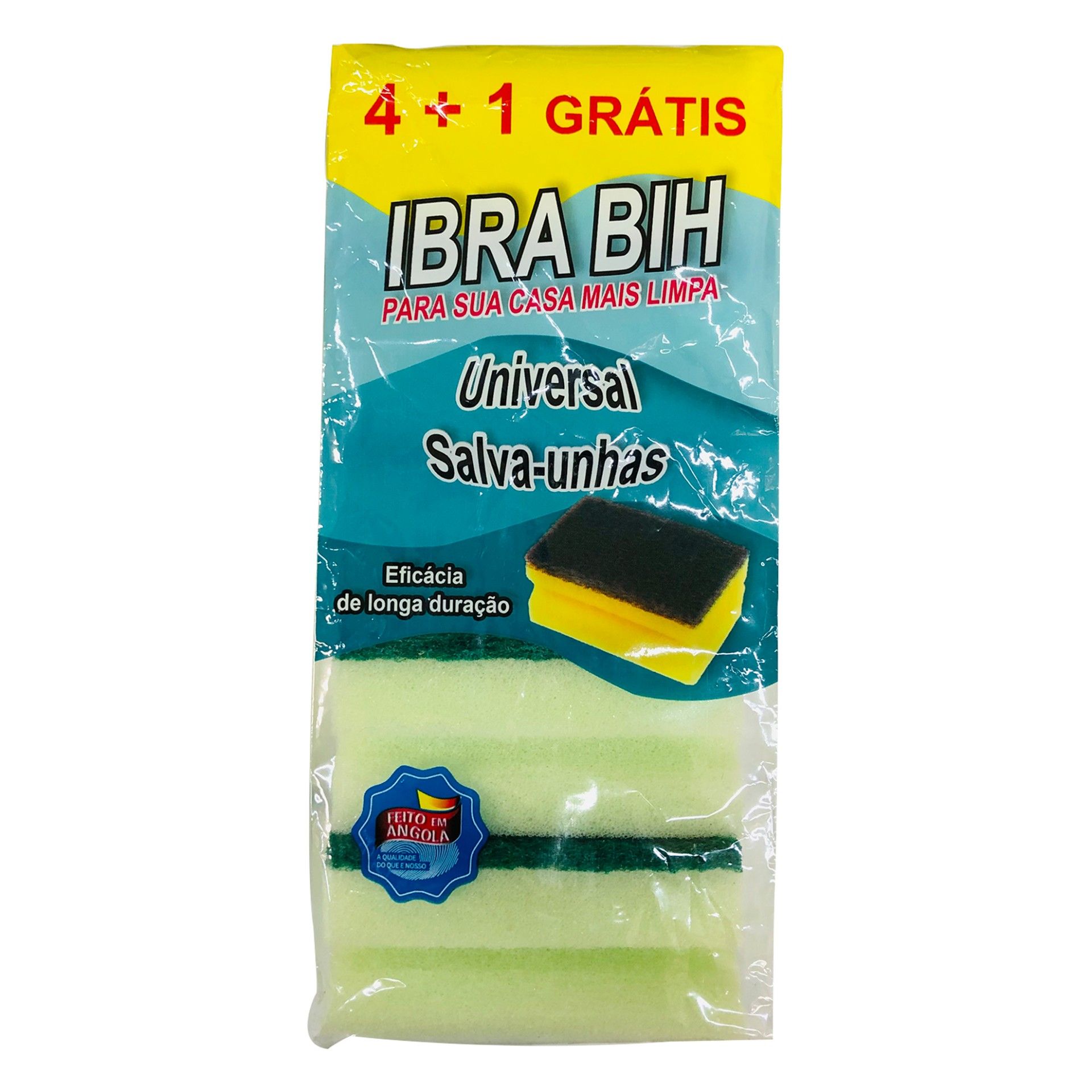 Esponja universal salva-unhas ibra bih 4+1
