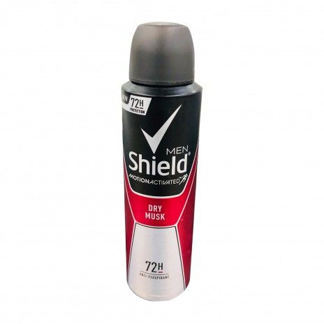 Desod. shield deo spray 150ml fresh musk