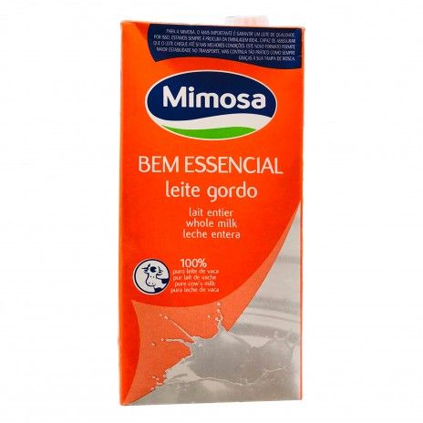 Leite uht mimosa gordo