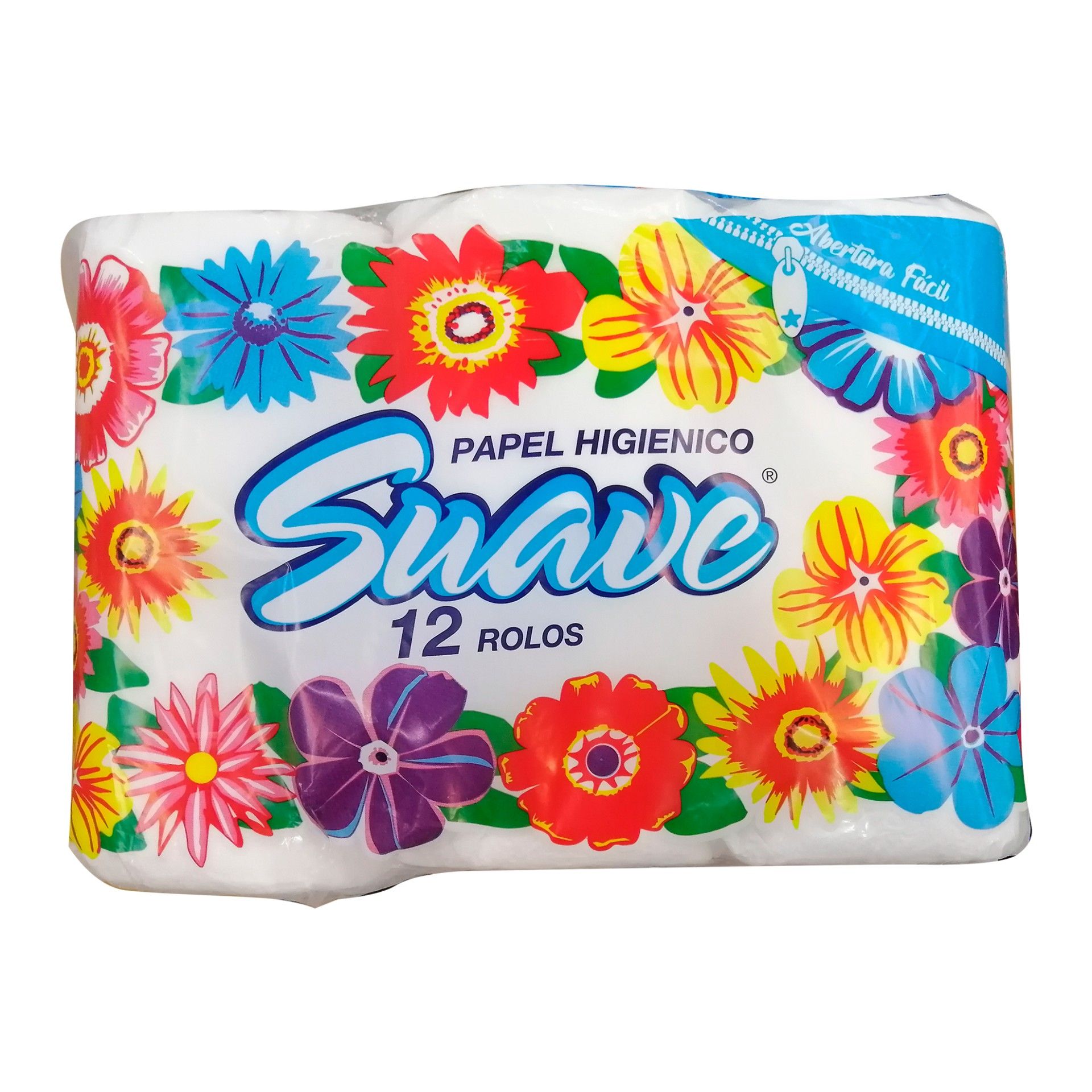 Papel higienico suave normal 12 rolos