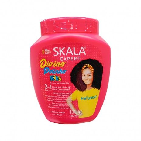 Creme capilar skala 1000gr kids divino pontinho Creme capilar skala 1000gr kids divino pontinho