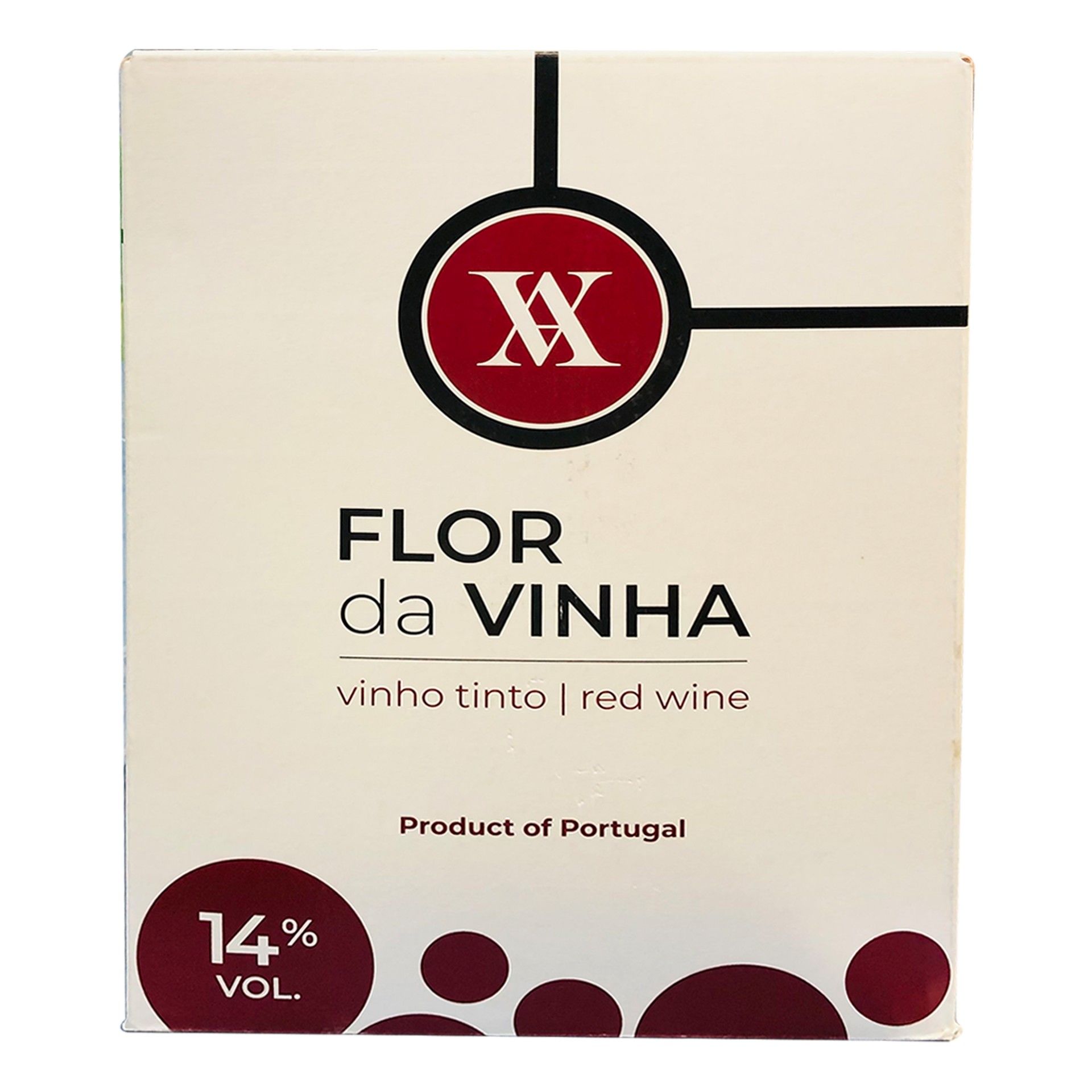 Vinho tinto flor da vinha bib 5l