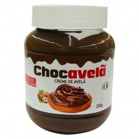 Creme barrar chocavela 350gr chocolate/avela