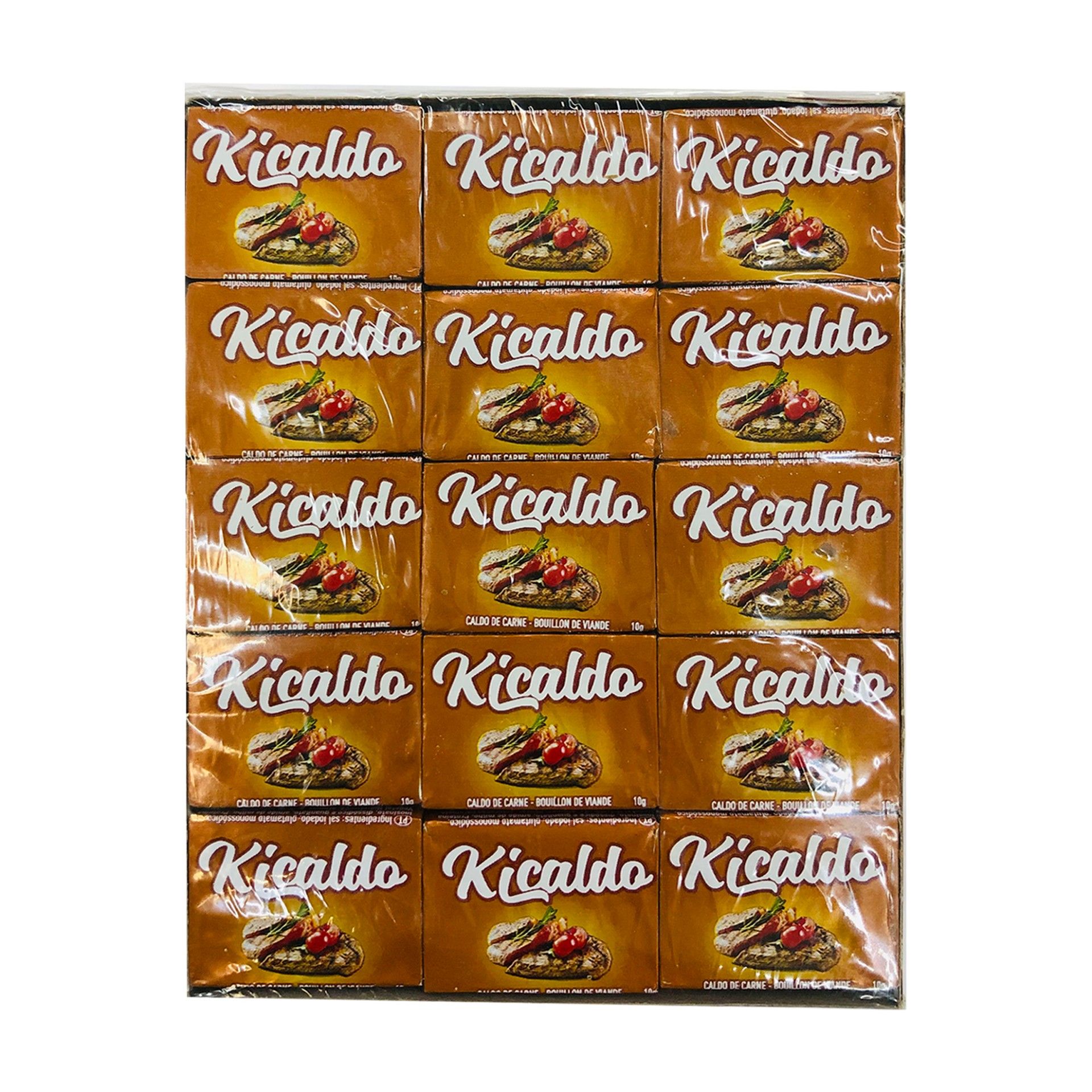 Caldo carne kicaldo em cubo 10gr