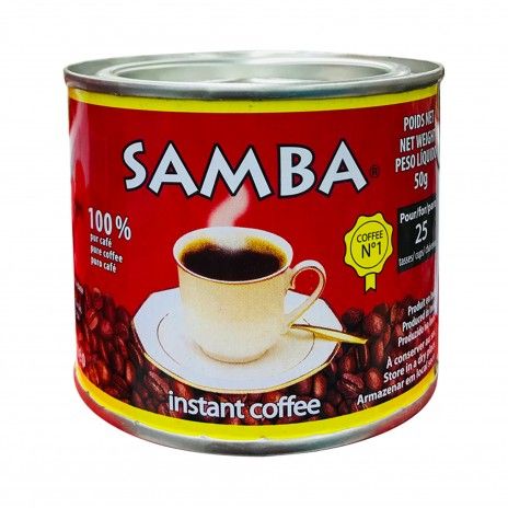 Cafe instantaneo samba 50gr
