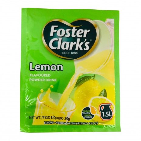 Sumo em po foster clarks 20gr limao