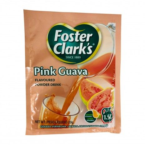 Sumo em po foster clarks 20gr goiaba