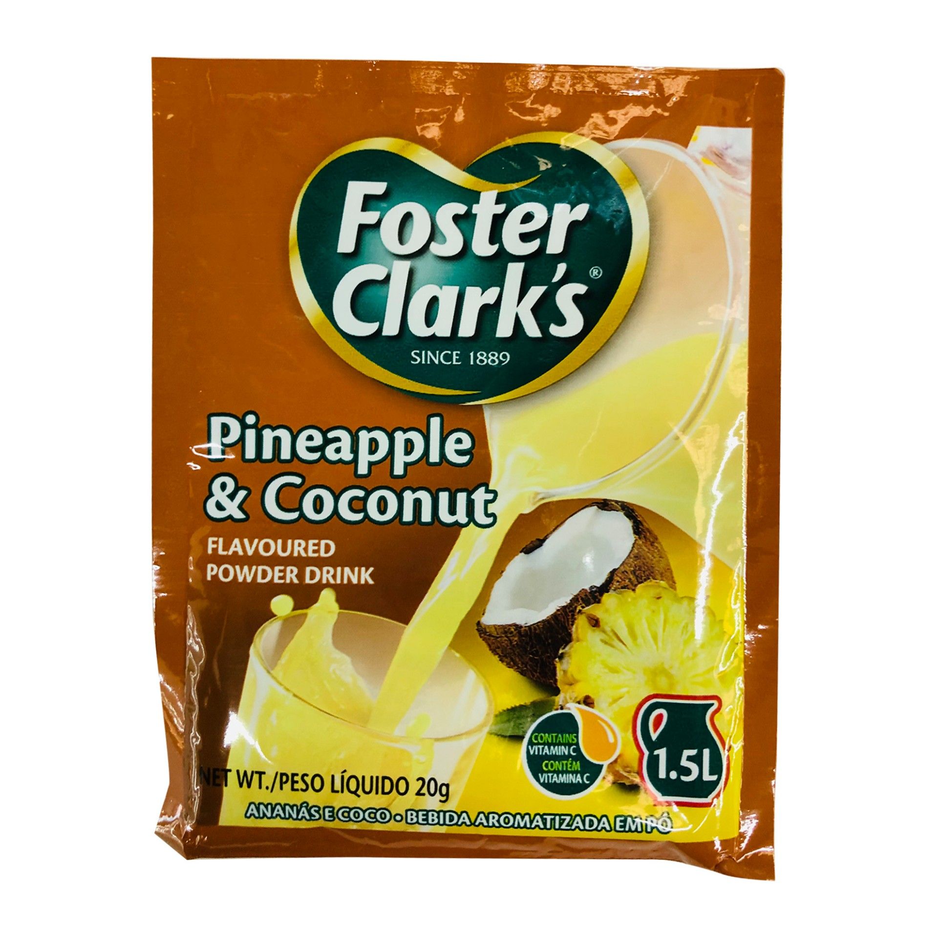 Sumo em po foster clark´s 20gr ananas/coco