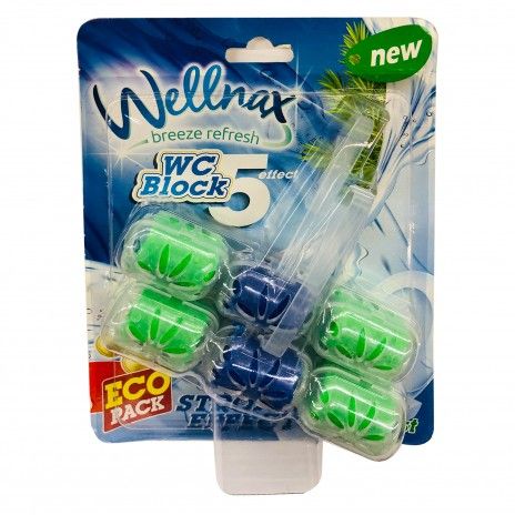 Bloco sanitario wellnax 2x57gr pinho Bloco sanitario wellnax 2x57gr pinho